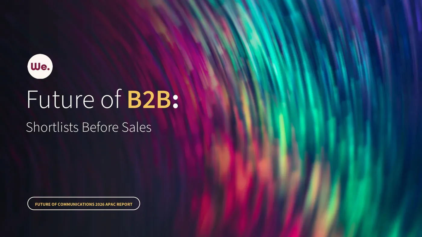 Future of B2B: Shortlists Before Sales — slide 2 of 31